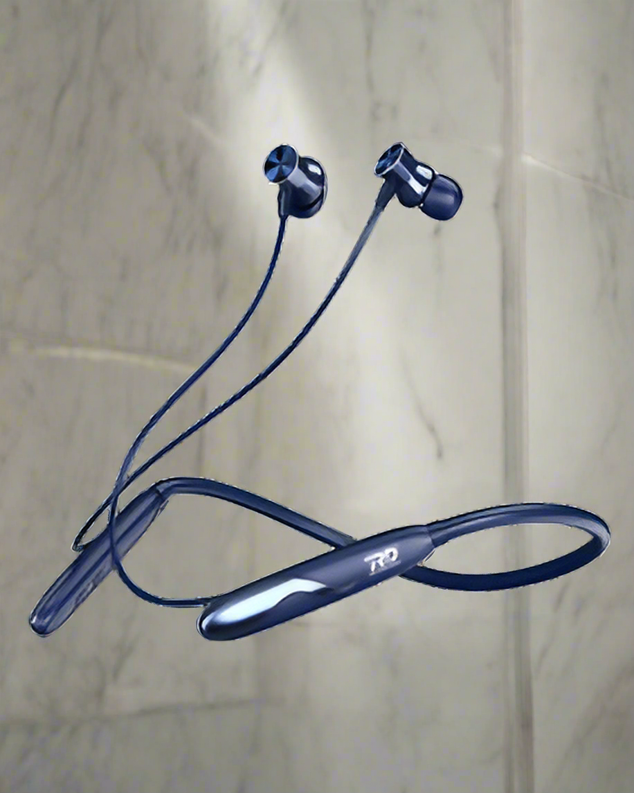Opulentique M145 Wireless Neckband fast Charging With 300mah Battery with Mic,13mm Drivers, HD Audio Deep Bass, Up to 56 Hours Music and Calling Time,IPX4 Sweat Proof Neckband, ENC