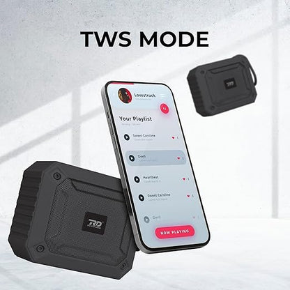 Opulentique-B30 Wireless Speaker Bluetooth V5.3 Connectivity 10 mm, 7 Watts Sounding of Functions 2X Extra Bass, Support BT/FA/FM/AUX, 6 Hours Playback Time