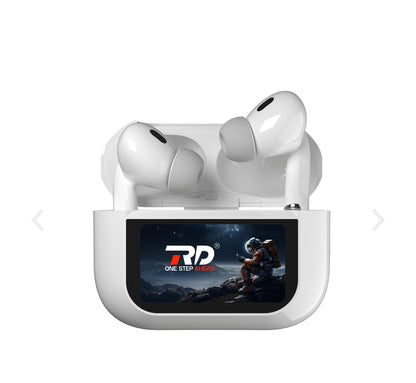 Opulentique ANC TWS-750 Wireless Earbuds | Hd Touch Display | BT Version 5.3 Play time Upto 78 hrs, IPX5, Noise Cancellation-With 6 Month Warranty