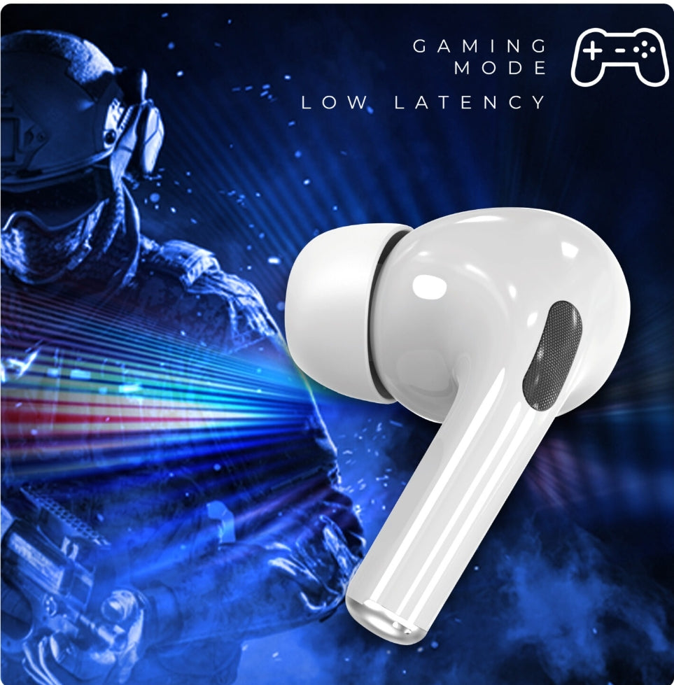 Opulentique ANC TWS-750 Wireless Earbuds | Hd Touch Display | BT Version 5.3 Play time Upto 78 hrs, IPX5, Noise Cancellation-With 6 Month Warranty