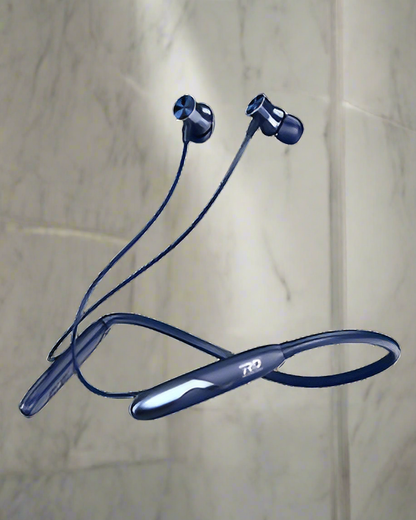 Opulentique M145 Wireless Neckband fast Charging With 300mah Battery with Mic,13mm Drivers, HD Audio Deep Bass, Up to 56 Hours Music and Calling Time,IPX4 Sweat Proof Neckband, ENC