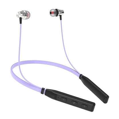 Opulentique-M120 Wireless Neckband With Bluetooth V.5.1 EDR Chip For Gaming 24 Hours Play Time