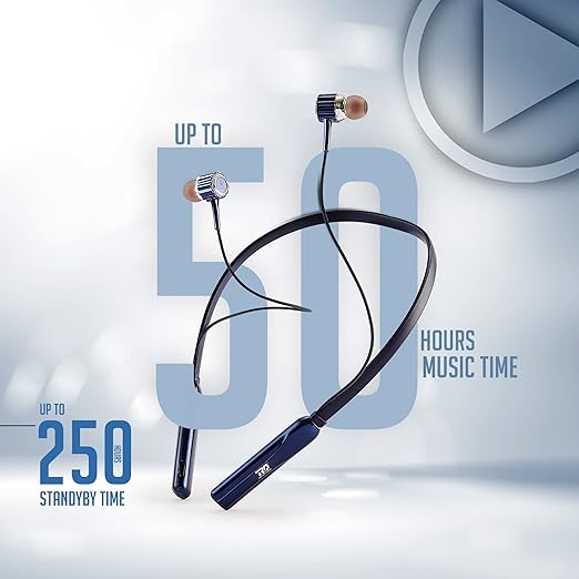 Opulentique-M-20 PRO Wireless Neckband – 50 Hours Playtime | Fast Charging | Deep Bass Sound