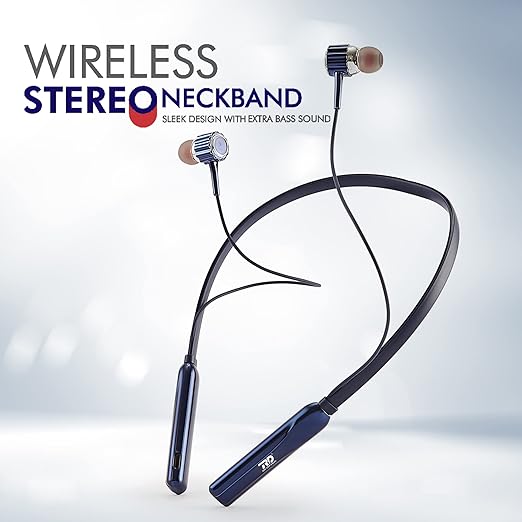 Opulentique-M-20 PRO Wireless Neckband – 50 Hours Playtime | Fast Charging | Deep Bass Sound