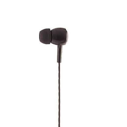 Opulentique Rx-40 in Ear Balanced Bass Earphone | HD Sound Quality | 3.5mm Aux Audio Jack | One Meter Tangle Free Wire Cord | Wired Earphone with in-line Mic | Black Color